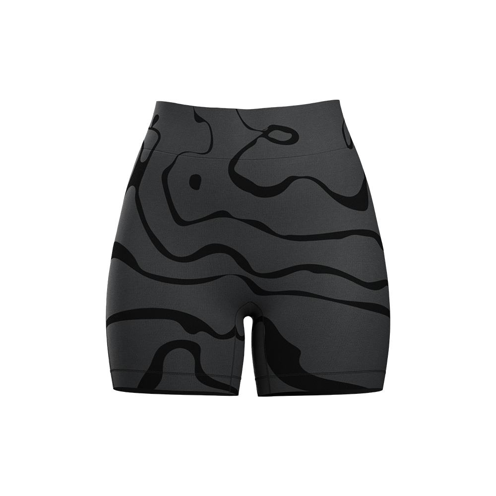 Marble Shorts - Black