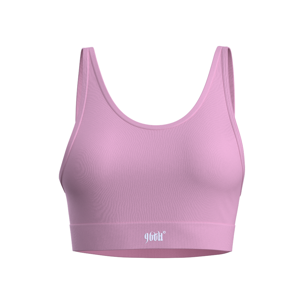 Baby Pink Adjustable Sports Bra