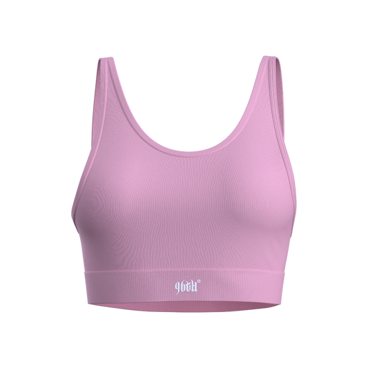 Baby Pink Adjustable Sports Bra