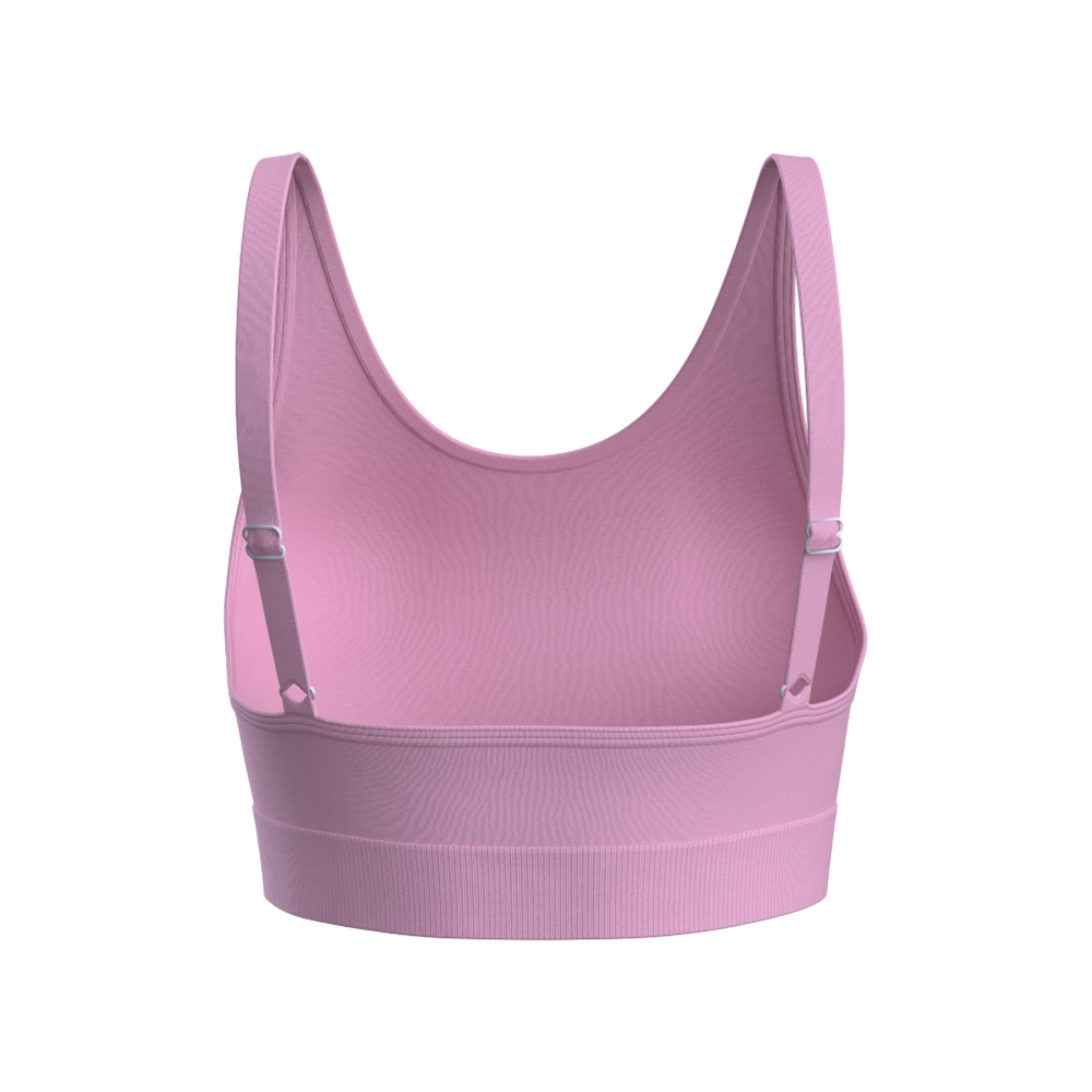 Baby Pink Adjustable Sports Bra