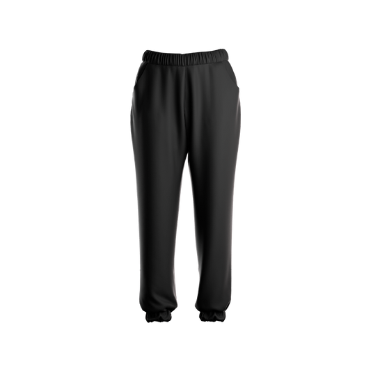 Front of Black Sweatpant