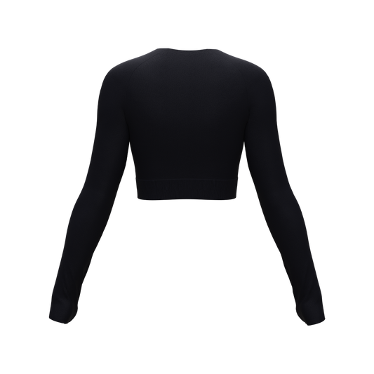 Cropped Long Sleeve - Midnight